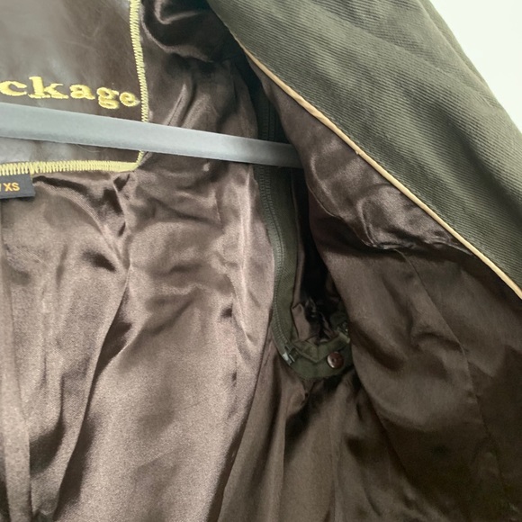 Mackage dark green spring jacket or vest - Picture 6 of 16
